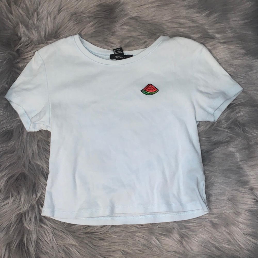 Forever 21 cropped tee